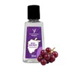Lubricante Desensibilizante ntimo Yaakunaj Secrets  Comestible  Sabor Uva  Heavy Rain Drops  Discreto  Base Agua  Hipoalergnico  Compatible Con Ltex  