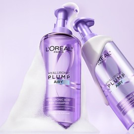 L'Oreal Paris Face Serum, Hyaluronic Acid Scalp Shampoo 440ml+Hair Mask 440ml 8cho Acid Care 200ml for Korean skincare routines, lightweight daily facial care
