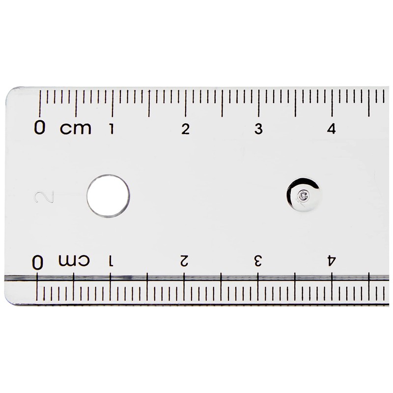 Staedtler Plastic Ruler, Clear, 30 cm