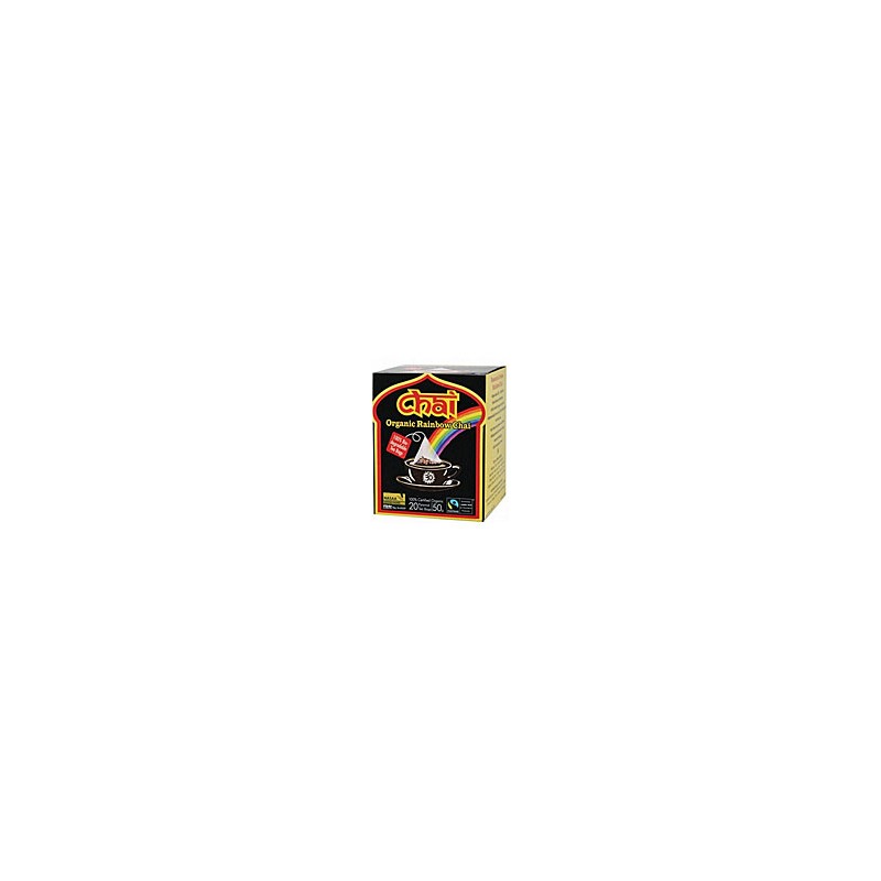 Chai Tea Organic Rainbow Chai 20 Tea Bags