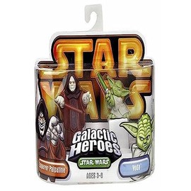 Emperor Palpatine And Yoda Galactic Heroes