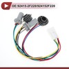 HEROFFIX 1 Pcs Car Rear Tail Light Bulb Socket Harness