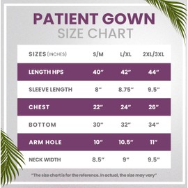 NY Threads NY Threads Women's Hospital Gown Soft and Stylish Patient Gown, 2XLarge-3XLarge, Viva Magenta