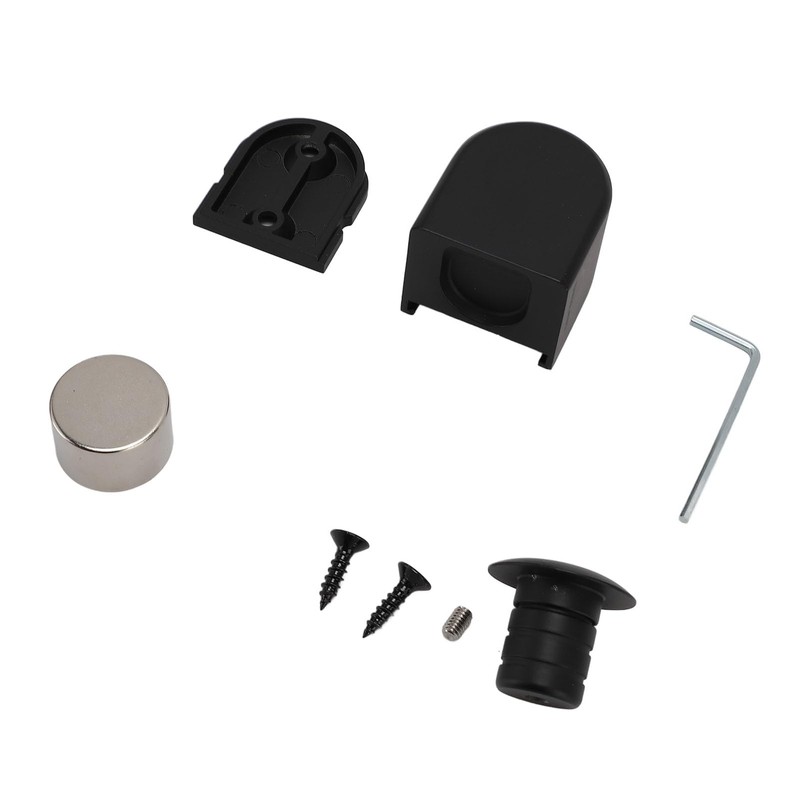 Luocute Magnetic Door Stopper Windproof, Upgrade Punchfree Mechanical Silent Floor