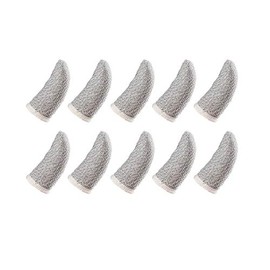 APN Shop Carbon Fiber Finger Sack for Smartphone Games, 10 Piece Set (10 Pieces), Finger Sack for Smartphones, Anti-Sweat Games, Finger Cover, Improved Operability, High Sensitivity, Fast Response,