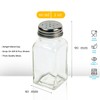 ATB Glass Salt and Pepper Shakers with Stainless Steel Lids