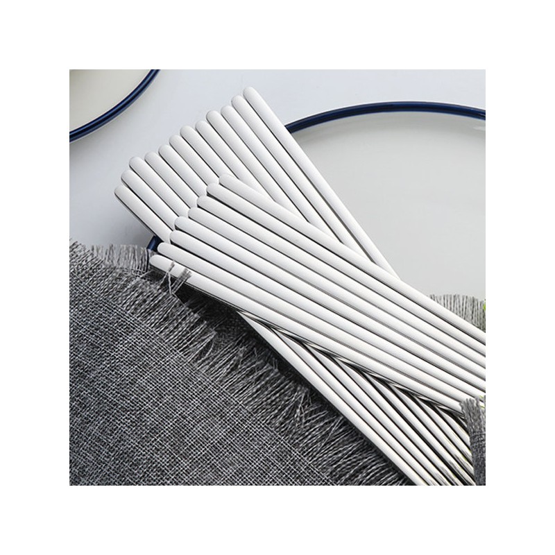 Domestic stainless steel 304 chopsticks and spoon set for 10