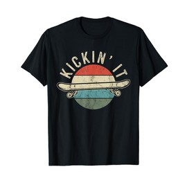 Skateboard Skateboarding Gift for Skateboarder Retro Vintage T-Shirt