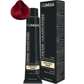Femmas Pure & Mix Hair Colour Cream 100 ml Hair Colour Red