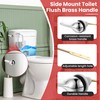 Saillong Universal Toilet Flusher Replacement Kit, Fill Valve, 2-Inch Flapper,
