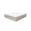 FoamRush 4" x 18" x 18"Memory Foam Cushion, Seat Replacement,