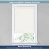 LEVOLOR Basics Cordless Fabric Roller Shade, Easy to Install Blackout