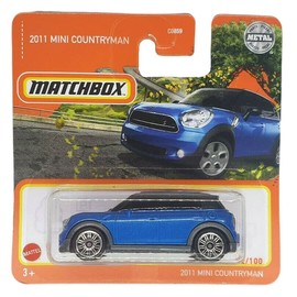 Matchbox - 2011 Mini Countryman - MBX 2/100 - HFR71 - Short Card - Superfast Lesney - Blue - Mattel 2022