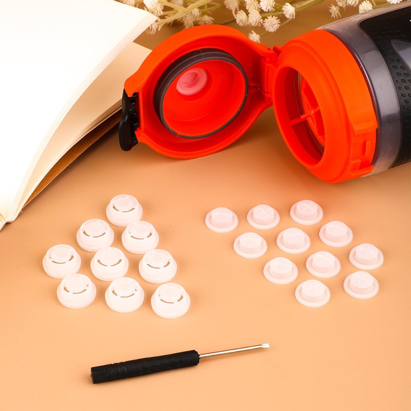 Gosknor 12pcs Dispensing Rubber Valves Compatible with Gatorade Water Bottle,