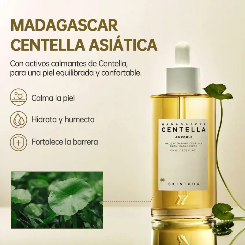 Skin1004 Ampolla Centella Madagascar Calma Y Repara 100ml
