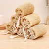 Esponja de Lufa Natural, 4 unidades Estropajo para Cuerpo, Esponja