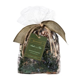 Aromatique The Smell of Tree Potpourri Bag 8oz - Decorative Home Fragrance, Perfect Winter Christmas Decoration Pinecomb Air Freshener Sachet Botanicals Catchall Bowl Filler Decor Xmas Centerpiece