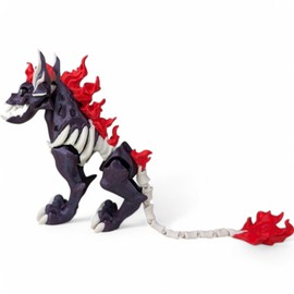 Articulated Hellhound Figurine – Movable Desk Toy for Stress Relief, Focus, Anxiety, ADHD – Collectible Mythical Sensory Tool for Teens and Adults – 3D Printed in Canada