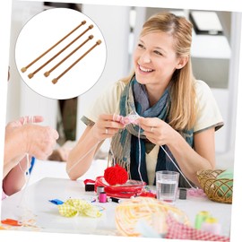 Ciieeo 4pcs Hanging Rod Tea Towel Display Hanger Woven Accessories Tapestry Poles Tapestry DIY Rod Poster Hanger Pole Tapestry Hanging Sticks Dowel Rods Bohemian Tapestry Rods Bamboo