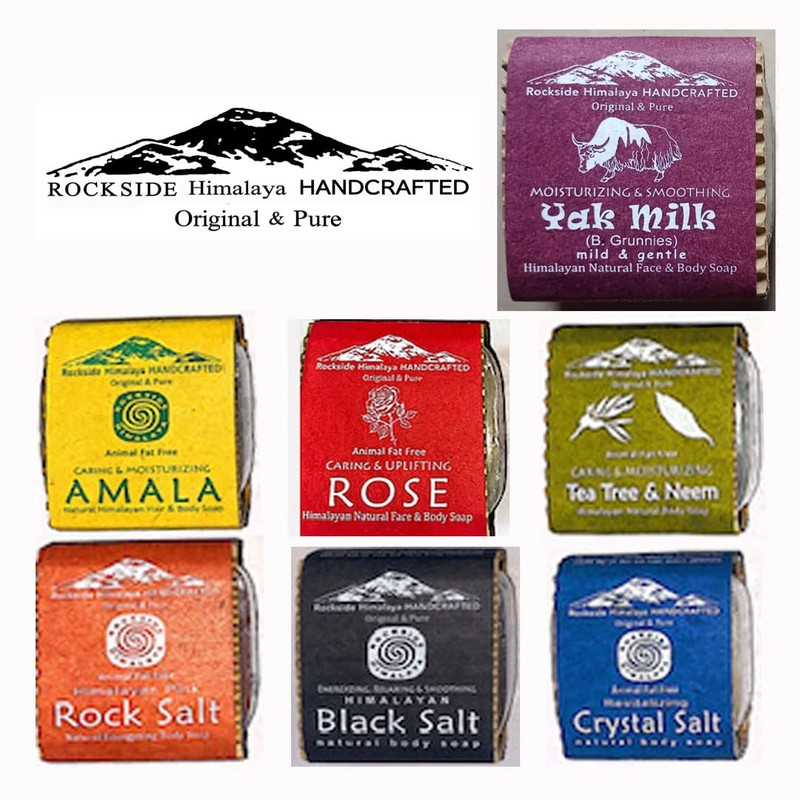 Ayurvedic Rock Side Himalayan Rose Soap, 3.5 oz (100 g)