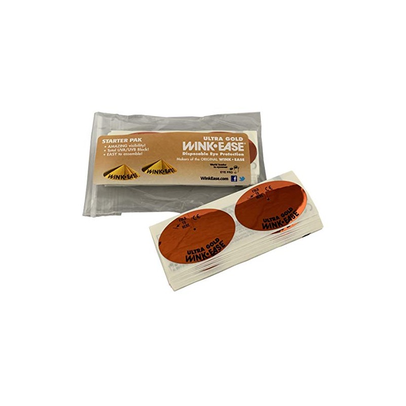 Wink Ease 50 Pcs Disposable Indoor Tanning Eyewear Protection by