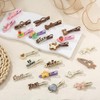 Urpanda 18PCS Flower Hair Clips Sets for Women Girls, Star
