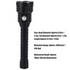 Dive Light 10000LM XHP70 Diving Flashlight Waterproof Dive Torch with