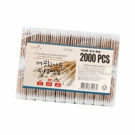 Towayusanghoe Ttowayu Cotton Swab 2000P Commercial Cotton Swab / 또와유 면봉 2000P 업소용면봉