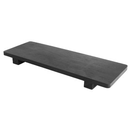 Garcia de Pou Bamboo Sushi Base, Black, 30 x 11 x 2.5 cm
