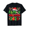 Christmas 2025 Family Matching Pajamas Team Santa Elf Squad T-Shirt