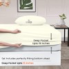 SGI bedding - Juego de sábanas principal de 600 hilos