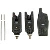 Carp Fishing 2x Bite Alarms With Wireless Receiver Snag Ears Tone & Vol Control
