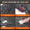 powoq Backrest Mats Compatible with 2022-2024 Kia Carnival Non-Hybrid Back