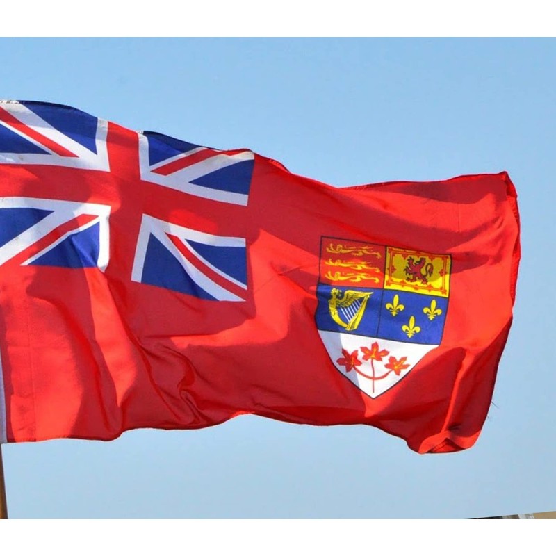 Rhungift Old Canada Red Ensign Flag | Quadruple Stitched Fly