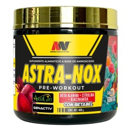 Advance Labs Astra-nox Pre-workout Con Astragin, Senactiv Sabor Gomitas                                                                               