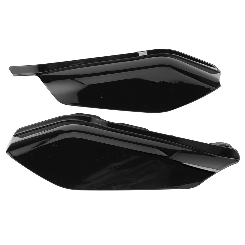 2Pcs Air Deflector Trim Heat Shield Motorcycle MidFrame Trim Fit