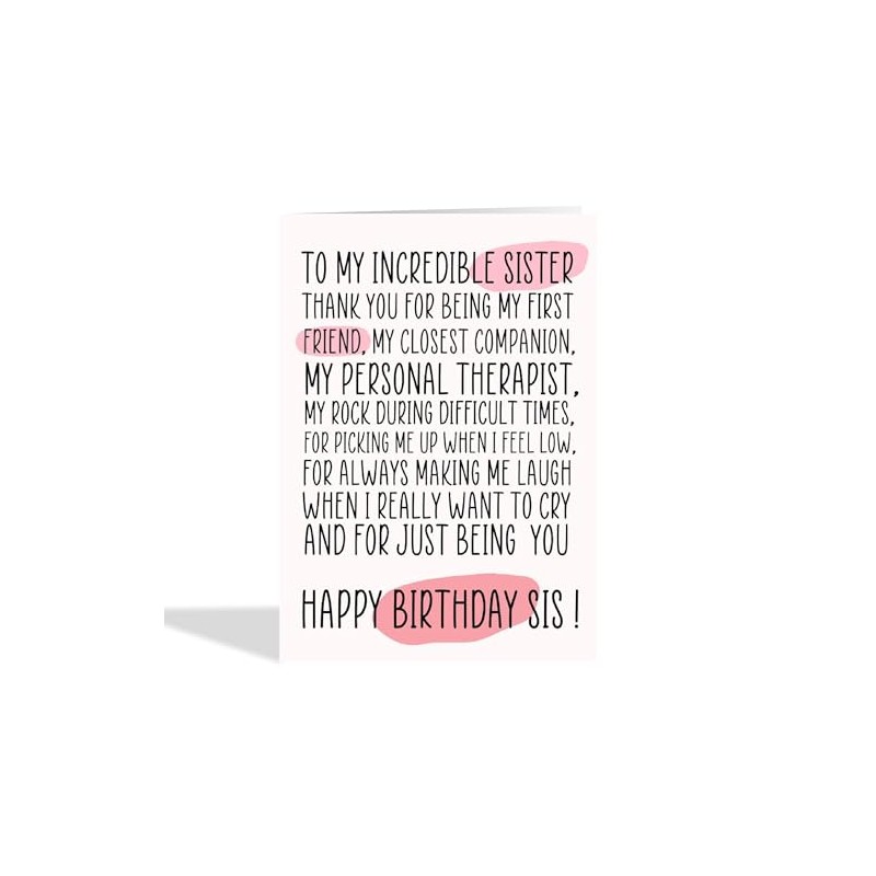 thortful Happy birthday sis !