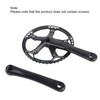 Meijun Bike Crankset 170mm Bicycle Chainwheel Chain Ring Set 45T