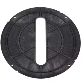 Compatible with  18" diameter sump basins NEW Durable 18in Sump Pump Basin Lid Secure Fit for Basement & Crawl Space