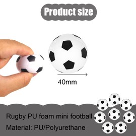 YueJieSelected Foam Balls Mini Football (Pack of 8)