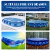 20 Pack Pool Cover Weights with Hooks, Leakproof PVC Pool