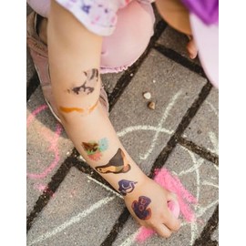 EppoBrand Gallery Waterproof Temporary Tattoos for Kids & Adults with Michalengelo Picasso Matisse Basquiat Rousseau Lichtenstein Hokusai Magriette Leondardo da Vinci Mona Lisa & Warhol Pop Art Works