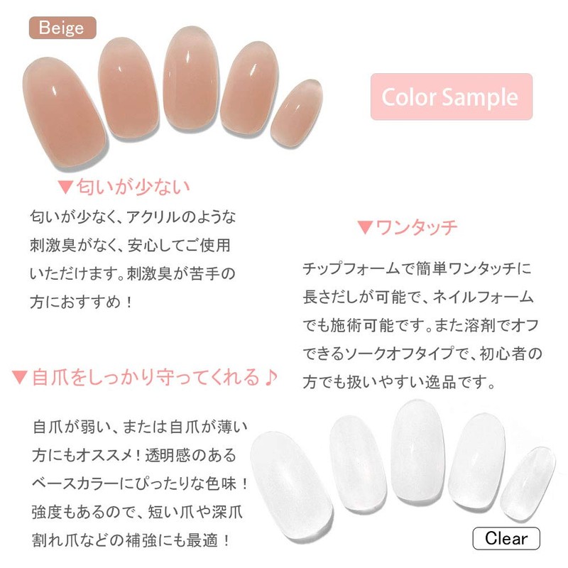 Polygel, Single Item, Gel Nail Length, 2.1 oz (60 g),