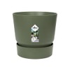 elho Greenville Round 18 - Flower Pot for Indoor and