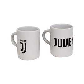 Giemme Set Juventus JU1339 2 TAZZINE Caffe' in Ceramica