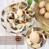 EureKaEr Egg Collection Basket, Durable Canvas, Egg Baskets for Fresh