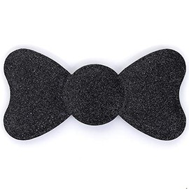 Kamipita Glitter Solid Ribbon 3.9x 1.9 inches (Black)