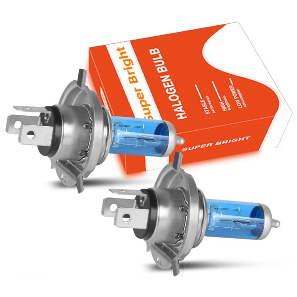 QUAYUB H4 9003 Bombillos Halogen Focos Para Auto Carro Luz