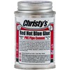 Christy's Red Hot Blue Glue PVC Cement - Medium Body,