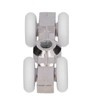 Shower Door Sliding Wheel Suspension Outer Pulley Roller Replacement Accessories